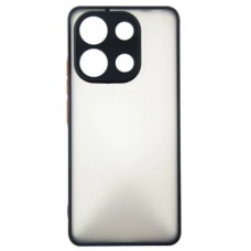 Чохол для мобільного телефона Dengos Kit for Xiaomi Redmi Note 13 4G case + glass (Black) (DG-KM-66) - Фото