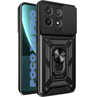 Чохол для мобільного телефона BeCover Military Poco X6 Pro Black (711157)
