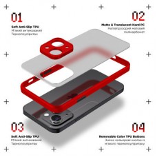 Чохол для мобільного телефона Armorstandart Frosted Matte Samsung A25 5G (A256) Red (ARM69693) Чохол для мобільного телефона Armorstandart Frosted Matte Samsung A25 5G (A256) Red (ARM69693) - Фото