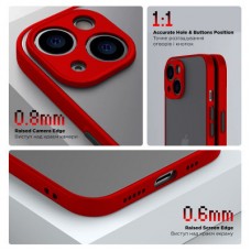 Чохол для мобільного телефона Armorstandart Frosted Matte Samsung A25 5G (A256) Red (ARM69693) Чохол для мобільного телефона Armorstandart Frosted Matte Samsung A25 5G (A256) Red (ARM69693) - Фото