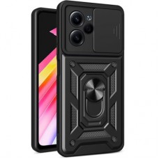 Чохол для мобільного телефона BeCover Military Infinix Hot 40i (X6528B) Black (710673) - Фото
