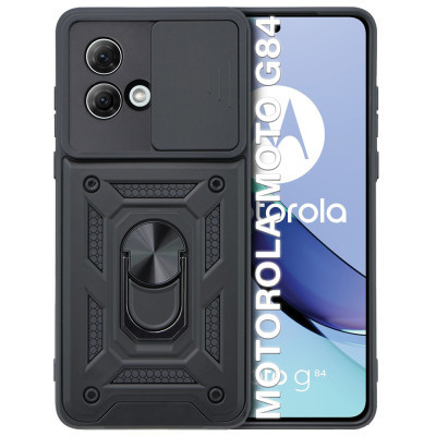 Чохол для мобільного телефона BeCover Military Motorola Moto G84 Black (710675)