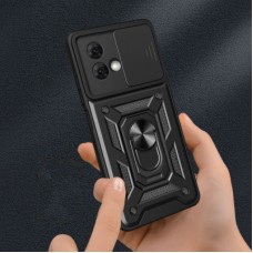 Чохол для мобільного телефона BeCover Military Motorola Moto G84 Black (710675) - Фото