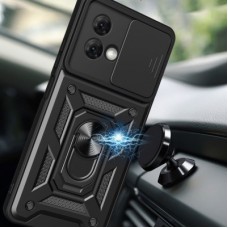 Чохол для мобільного телефона BeCover Military Motorola Moto G84 Black (710675) - Фото