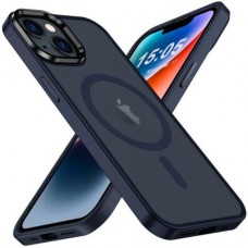 Чехол для мобильного телефона 2E Basic Apple iPhone 15 Ultra Soft Touch MagSafe Cover Dark Blue Чехол для мобильного телефона 2E Basic Apple iPhone 15 Ultra Soft Touch MagSafe Cover Dark Blue