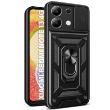 Чохол для мобільного телефона BeCover Military Xiaomi Redmi Note 13 4G Black (710689) - Фото