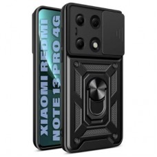 Чохол для мобільного телефона BeCover Military Xiaomi Redmi Note 13 Pro 4G Black (711024) - Фото