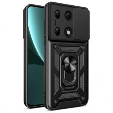 Чохол для мобільного телефона BeCover Military Xiaomi Redmi Note 13 Pro 4G Black (711024) - Фото