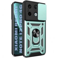 Чохол для мобільного телефона BeCover Military Xiaomi Redmi Note 13 Pro 4G Dark Green (711026) - Фото