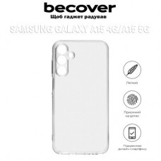 Чохол для мобільного телефона BeCover Samsung Galaxy A15 4G SM-A155/A15 5G SM-A156 Transparancy (710739) - Фото