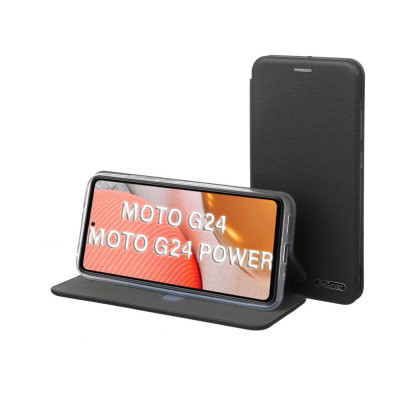 Чохол для мобільного телефона BeCover Exclusive Motorola Moto G24/G24 Power Black (710726)