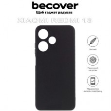 Чохол для мобільного телефона BeCover Xiaomi Redmi 13 Black (711546) - Фото