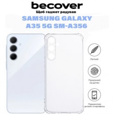 Чохол для мобільного телефона BeCover Anti-Shock Samsung Galaxy A35 5G SM-A356 Clear (710854) - Фото