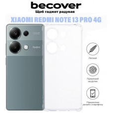 Чохол для мобільного телефона BeCover Anti-Shock Xiaomi Redmi Note 13 Pro 4G Clear (710861) - Фото