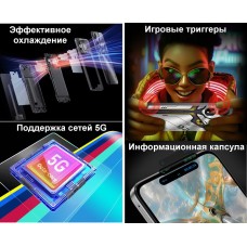 Ігровий телефон ZTE Nubia NEO 2 5G 8/256 Yellow (нубія нео 2) - Фото