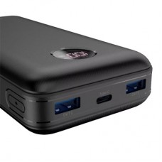 Батарея универсальная Canyon PB-2002 20000mAh, PD/20W, QC/3.0/22.5W, Black (CNE-CPB2002B) - Фото
