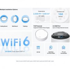 Точка доступу Wi-Fi TP-Link DECO-X50-POE-2-PACK - Фото