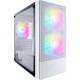 Корпус 1stPlayer X4-M-WH-2F1P-W-1F1-W