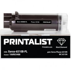 Тонер-картридж Printalist Xerox Ph6510N, WC 6515N, 106R03488 Black (Xerox-6510B-PL) Тонер-картридж Printalist Xerox Ph6510N, WC 6515N, 106R03488 Black (Xerox-6510B-PL) - Фото