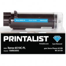 Тонер-картридж Printalist Xerox Ph6510N, WC 6515N, 106R03693 Cyan (Xerox-6510C-PL) Тонер-картридж Printalist Xerox Ph6510N, WC 6515N, 106R03693 Cyan (Xerox-6510C-PL) - Фото
