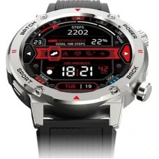 Смарт-годинник iMiki D2 Silver Silicone Strap - Фото