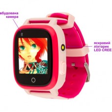 Смарт-годинник Amigo GO005 4G Wi-Fi Kids waterproof Thermometer Pink (747018) - Фото
