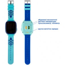 Смарт-годинник Amigo GO005 4G Wi-Fi Kids waterproof Thermometer Blue (747017) - Фото