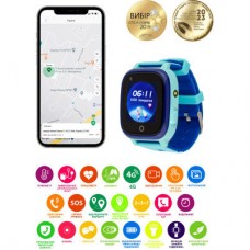 Смарт-годинник Amigo GO005 4G Wi-Fi Kids waterproof Thermometer Blue (747017) - Фото