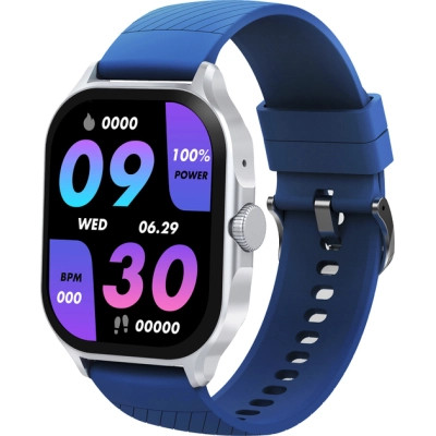 Смарт-часы Globex Smart Watch Urban (Silver-Blue)