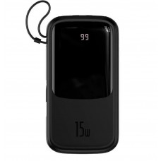 Повербанк Baseus Qpow 20000 mAh 15 W Display Type C Black УМБ Басеус - Фото