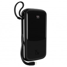 Повербанк Baseus Qpow 20000 mAh 15 W Display Type C Black УМБ Басеус - Фото