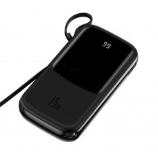 Повербанк Baseus Qpow 20000 mAh 15 W Display Type C Black УМБ Басеус - Фото