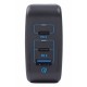 Зарядний пристрій Maxxter 1 USB-A + 2 USB-C (PD 65 W + PD 18 W + QC 3.0) (WC-PD65W-01)