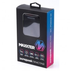 Зарядний пристрій Maxxter 1 USB-A + 2 USB-C (PD 65 W + PD 18 W + QC 3.0) (WC-PD65W-01) - Фото