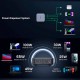 Зарядний пристрій Ugreen 4xUSB 100 W (3xType-C+USB A QC3) GAN Charger Nexode Series Black CD328 (90928)