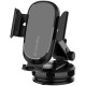 Універсальний автотримач ColorWay Dashboard Car Wireless Charger 15 W Black (CW-CHAW037Q-BK)