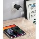Зарядное устройство Media-Tech 2xUSB-C PD 65W USB QC 3.0 black (MT6252) Зарядное устройство Media-Tech 2xUSB-C PD 65W USB QC 3.0 black (MT6252)