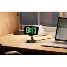 Зарядний пристрій Belkin 15W Magnetic Stand Qi2 black (WIA008BTBK) - Фото