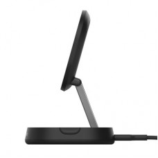 Зарядний пристрій Belkin 15W Magnetic Stand Qi2 black (WIA008BTBK) - Фото