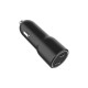 Зарядний пристрій Gembird 2xUSB-C (PD 20 W) black (TA-UC-C2PD40-CAR-01)