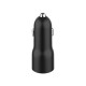 Зарядний пристрій Gembird 2xUSB-C (PD 20 W) black (TA-UC-C2PD40-CAR-01)