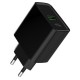 Зарядний пристрій Gembird 1xUSB-A + 1 Type-C (PD20 Вт + QC3.0 18 Вт) black (TA-UC-PDQC20-01-BK)