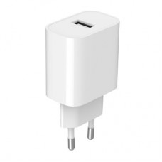 Зарядний пристрій Gembird 1xUSB-A 5V/2.4A (12W) white (TA-UC-1A12-01) - Фото
