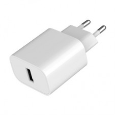 Зарядний пристрій Gembird 1xUSB-A 5V/2.4A (12W) white (TA-UC-1A12-01) - Фото
