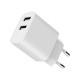 Зарядний пристрій Gembird 2 USB-A 5V/2.4 A (12W) white (TA-UC-2A12-01)