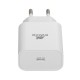 Зарядний пристрій RivaCase 1xUSB Type-C PD 20 Вт кабель Type-C white (PS4101 WD4 (White))