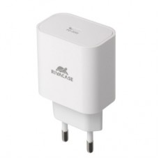 Зарядний пристрій RivaCase 1xUSB Type-C PD 20 Вт кабель Type-C white (PS4101 WD4 (White)) - Фото