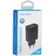 Зарядний пристрій Vention 1xUSB 18 W (USB-A) QC3.0 black (FABB0-EU)