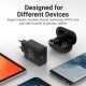 Зарядний пристрій Vention 1xUSB 18 W (USB-A) QC3.0 black (FABB0-EU)