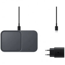 Зарядний пристрій Samsung Duo 15 W with Power Adaptor (EP-P5400TBEGEU) - Фото